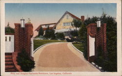 Mary and Douglas Fairbanks Residence Los Angeles, CA Postcard Postcard Postcard