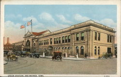 Union Station Des Moines, IA Postcard Postcard Postcard