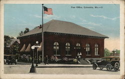 Post Office Columbia, MO Postcard Postcard Postcard