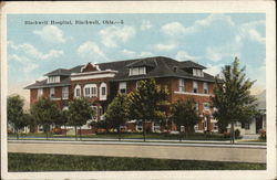 Blackwell Hospital Oklahoma Postcard Postcard Postcard