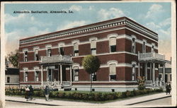 Alexandria Sanitarium Postcard