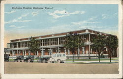 Chickasha Hospital Oklahoma Postcard Postcard Postcard