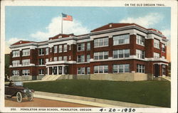 Pendelton High School Postcard