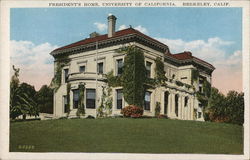 President's Home, University of California Berkeley, CA Postcard Postcard Postcard