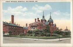 Johns Hopkins Hospital Baltimore, MD Postcard Postcard Postcard