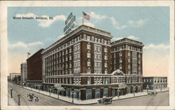 Hotel Orlando Decatur, IL Postcard Postcard Postcard
