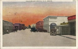 Calle Melgar Mexicali, Mexico Postcard Postcard Postcard