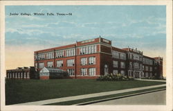 Junior College Wichita Falls, TX Postcard Postcard Postcard