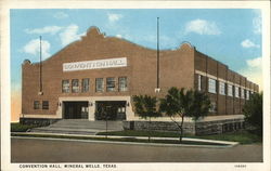 Convention Hall Postcard