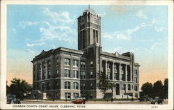 Johnson County Court House Postcard
