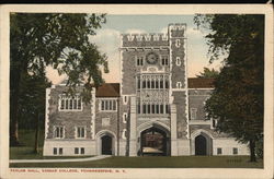 Taylor Hall, Vassar College Poughkeepsie, NY Postcard Postcard Postcard