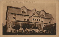 Harfield Villa, Catskill Mts. Postcard