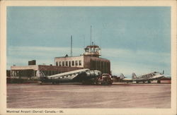 Montreal Airport Dorval, Canada Misc. Canada Postcard Postcard Postcard