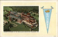 Convent & Academy of the Immaculate Conception Postcard