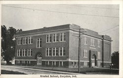 Graded School Corydon, IN Postcard Postcard Postcard