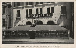 Berkeley Hotel Postcard