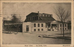 Boys Club La Junta, CO Postcard Postcard Postcard