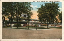 Hotel Geneva Postcard