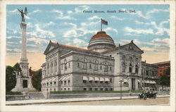 Court House South Bend, IN Postcard Postcard Postcard