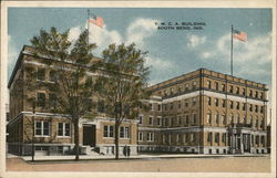 Y.M.C.A. Building South Bend, IN Postcard Postcard Postcard