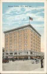 Sherland Building South Bend, IN Postcard Postcard Postcard