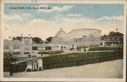 Spring Brook Park South Bend, IN Postcard Postcard Postcard