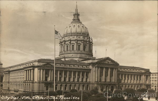 City Hall - Civic Center San Francisco California