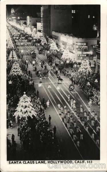 Santa Claus Lane Hollywood California