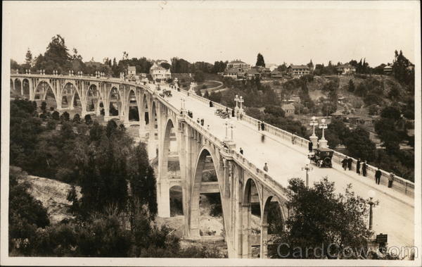 Colorado Street Bridge - Suicide Bridge Pasadena California