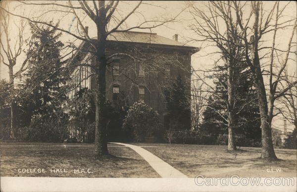 College Hall, Michigan Agricuktural College East Lansing