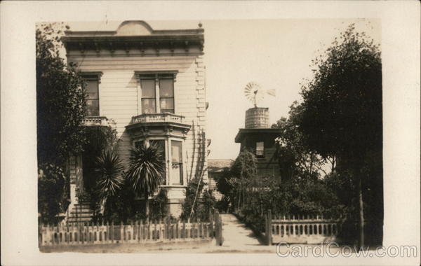 Local Residence, Windmill, Water Tower California