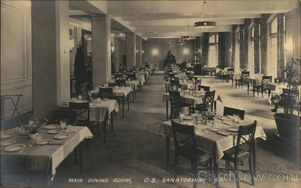 Christian Science Sanatorium - Main Dining Room San Francisco California