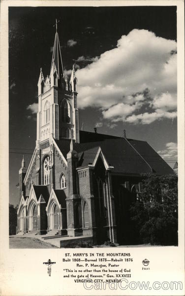 St. Mary's in the Mountains Virginia City Nevada