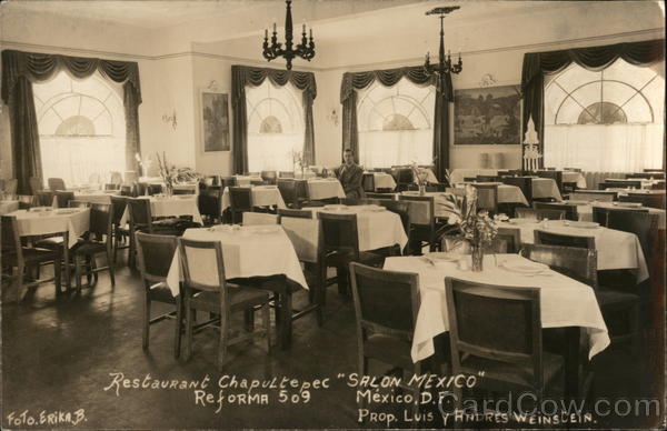 Restaurant Chapultepec - Salon Mexico Mexico City
