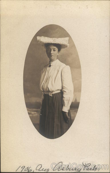 Snapshot of Woman at Asbury Park New Jersey