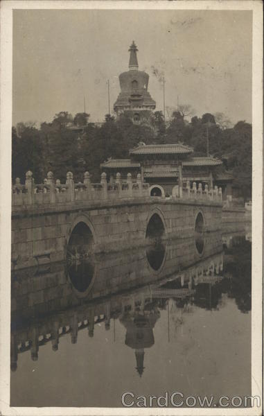 Exotic Structures Near Bridge Crossing Water Japan