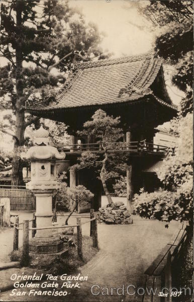 Oriental Tea Garden, Golden Gate Park San Francisco California
