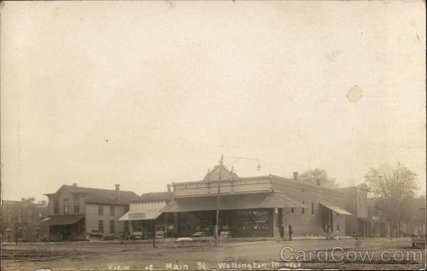 Main Street Wellington Illinois