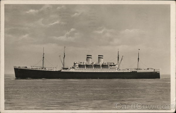 Schnelldampfer Deutschland Germany