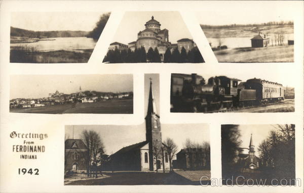 Greetings from Ferdinand Indiana