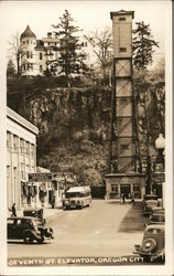 Seventh Street Elevator Postcard