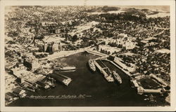 Aerial View of City Postcard