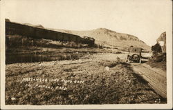 Passenger and Auto Race, Paisano Pass Postcard