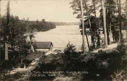"Where the Mississippi River Rises" Postcard