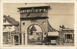 Folsom State Prison, Main Gate Postcard