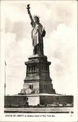 Statue of Liberty Postcard