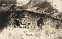 Cliff Dwelling, Walnut Canyon Postcard