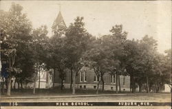 High School Auburn, NE Postcard Postcard Postcard