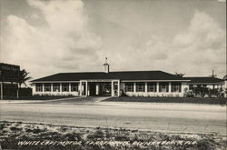 White Caps Motor Apartments Postcard