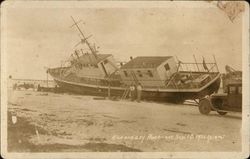 High and Dry, Great Miami Hurricane September 18, 1926 Postcard